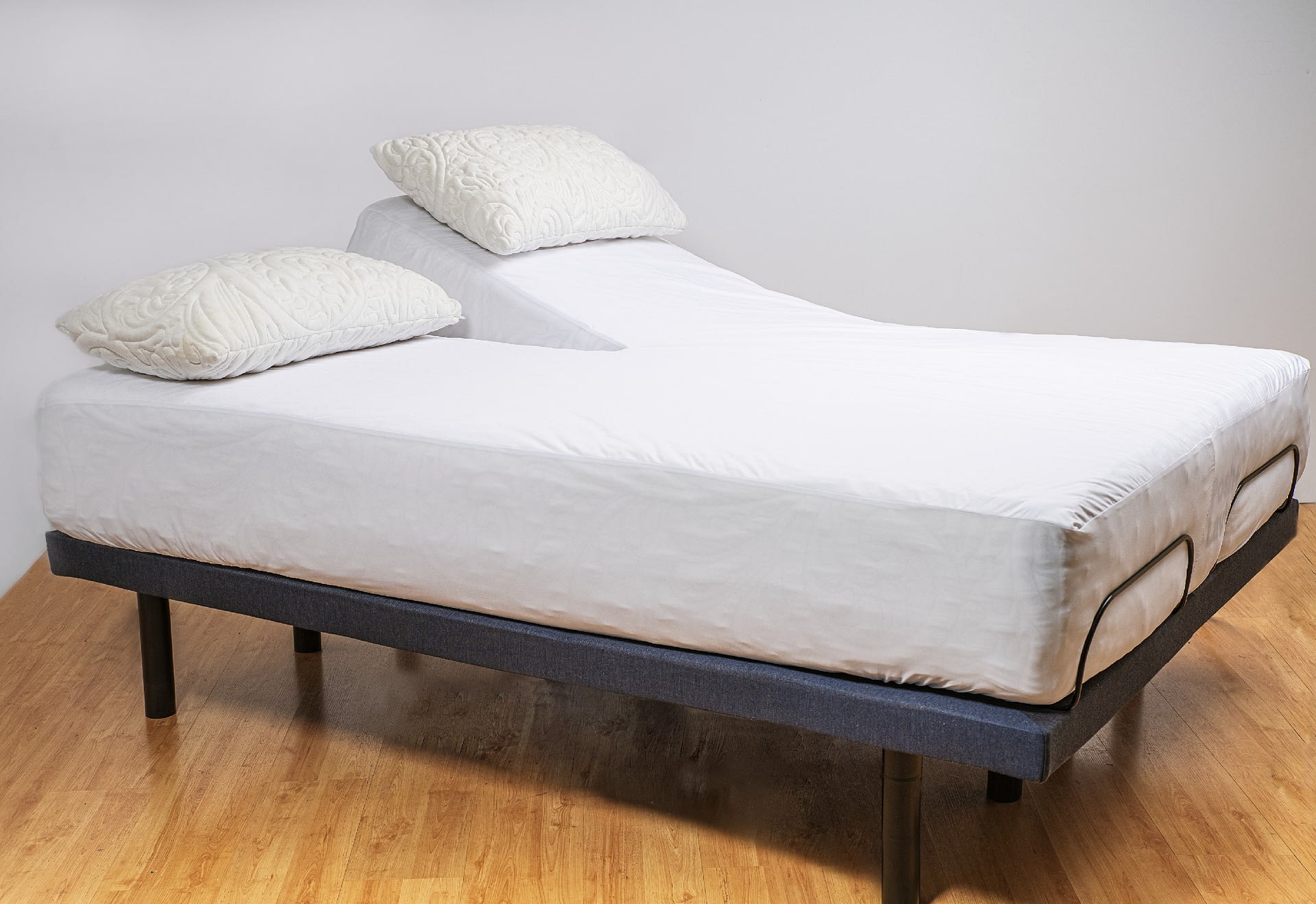 split head mattress pad